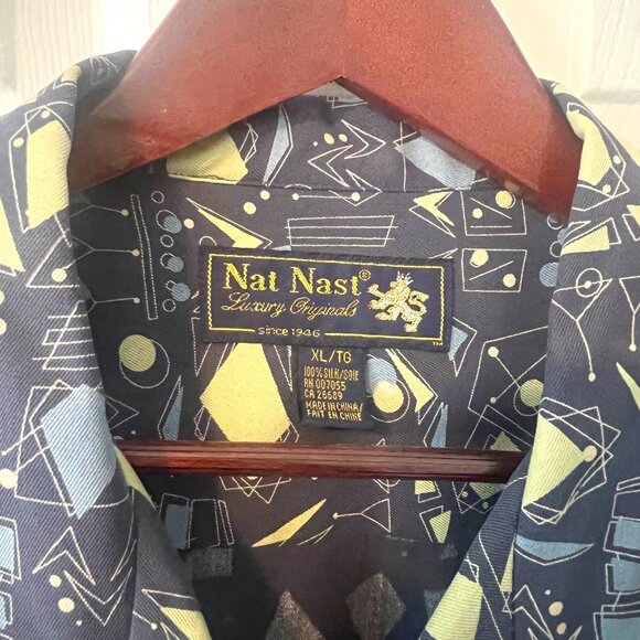 Nat Nast Luxury Originals 100% Silk Shirt! - Picture 3 of 10